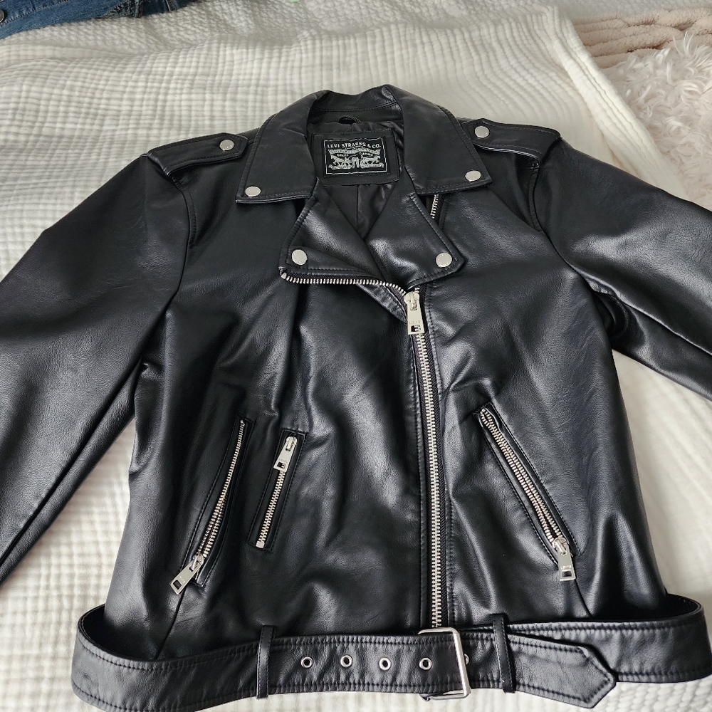 Levi Strauss and Co size L moto jacket